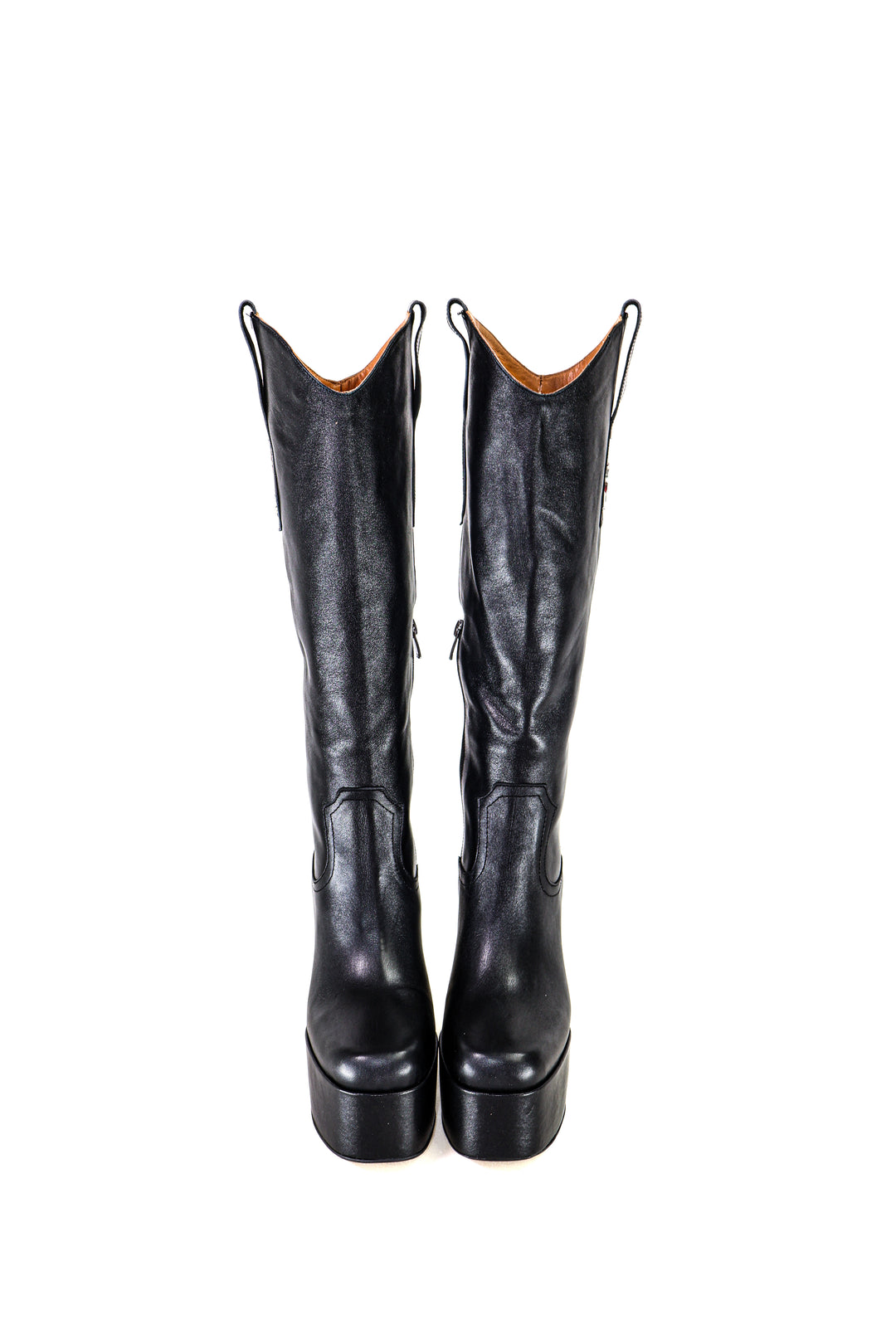 Qafarrin LORVÉN NOIR – Prime-Cut Hakiki Deri Platform Boot