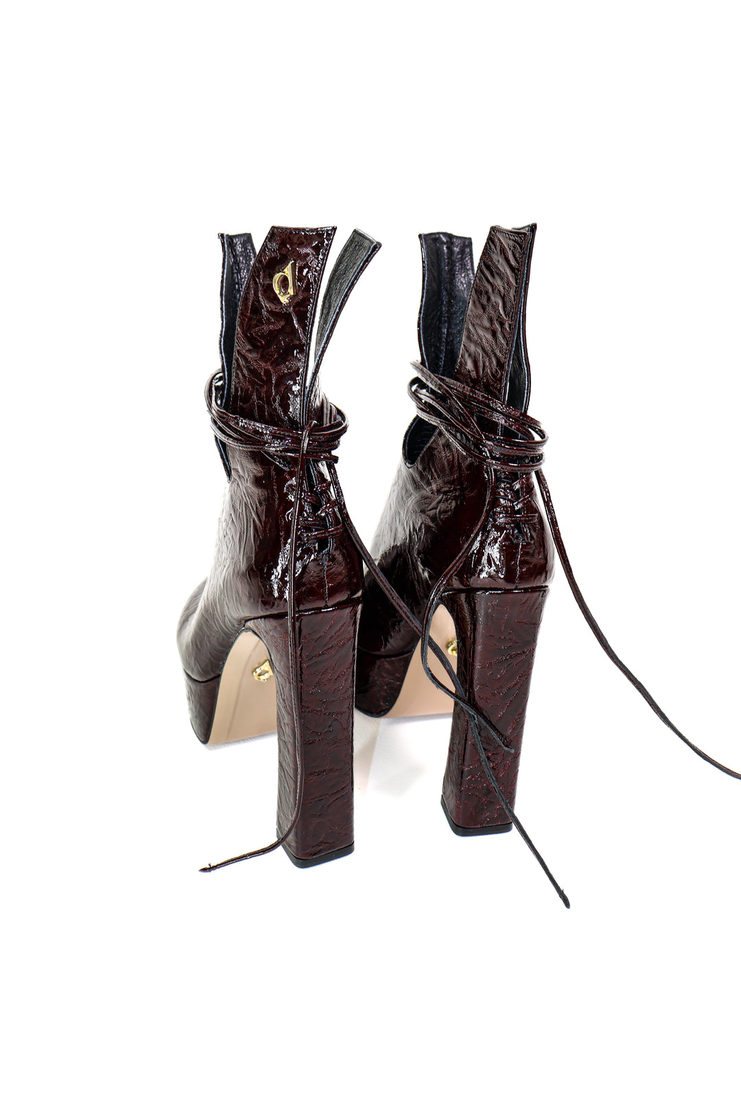 Qafarrin VANGORIA – Atelier-Crafted Dramatic Couture Hakiki Dana Deri Çizme