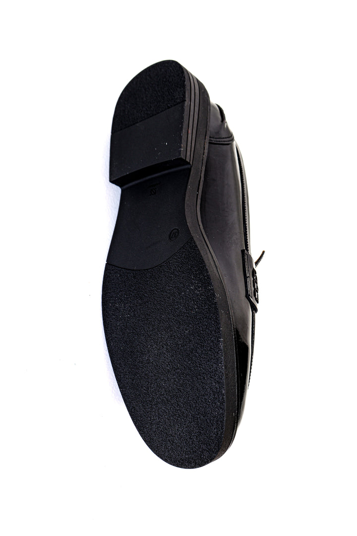 Qafarrin VORLAN – Siyah Rugan Hakiki Dana Deri Prime Loafer