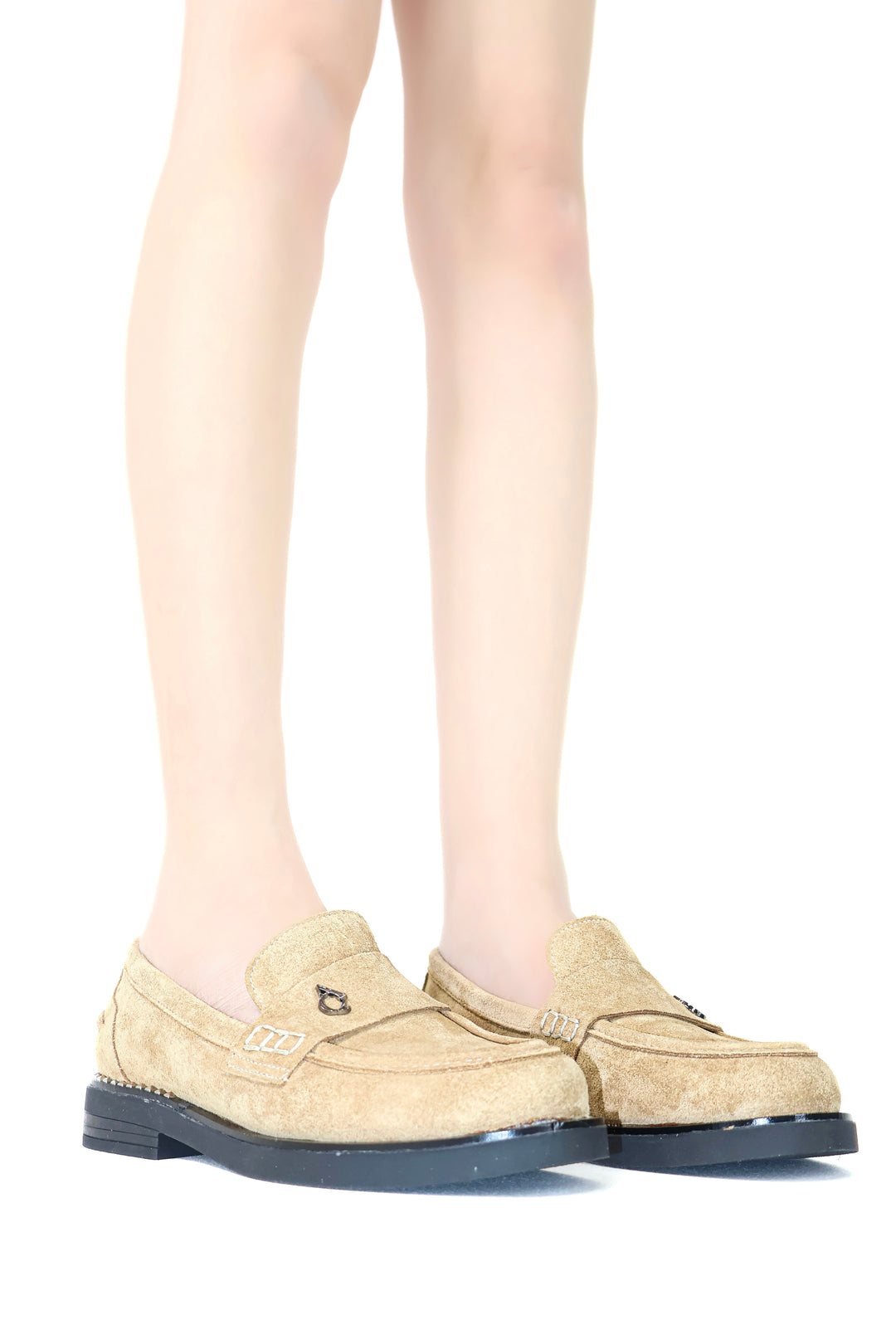 Qafarrin MARLOW – Buttery Yellow Suede Prime-Cut Hakiki Deri Loafer