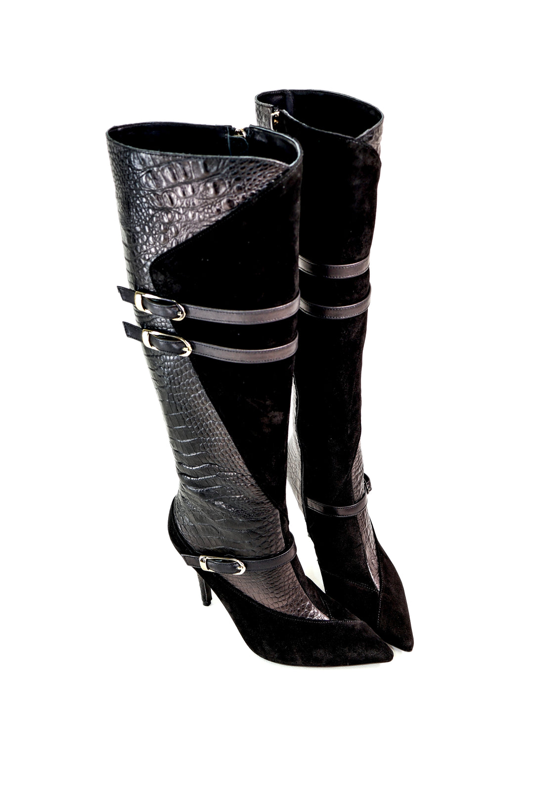 Qafarrin CRAVEN – Atelier-Crafted Noir Couture Çizme