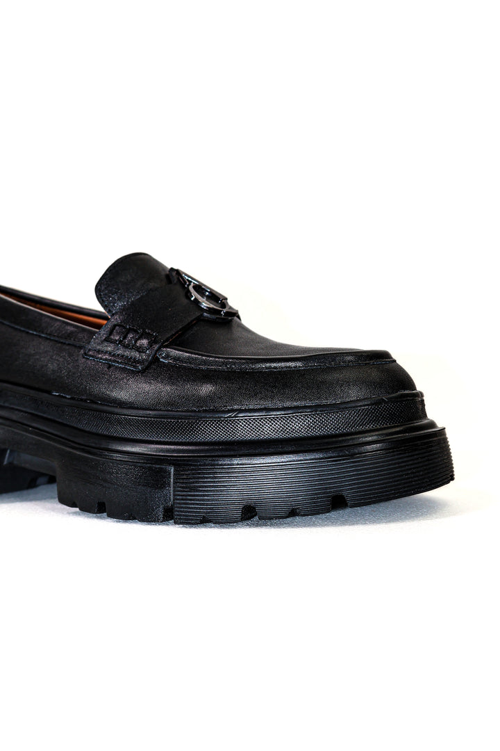 Qafarrin RAVEL – Noir Prime-Cut Hakiki Deri Loafer