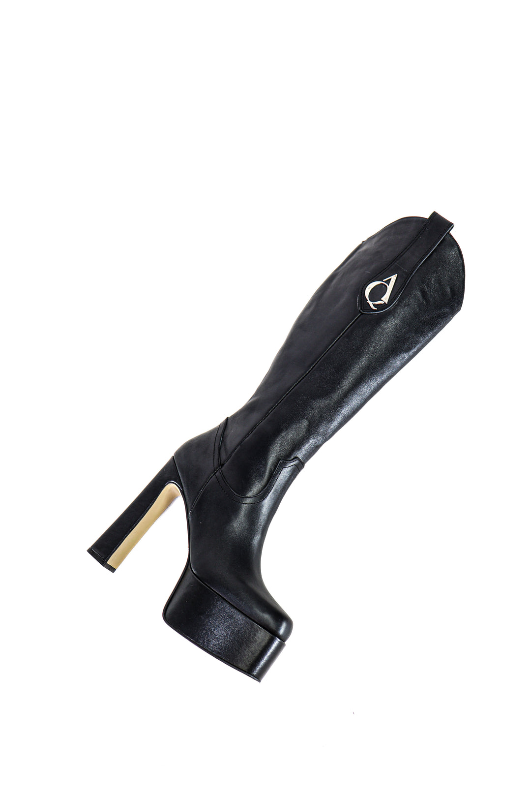 Qafarrin LORVÉN NOIR – Prime-Cut Hakiki Deri Platform Boot