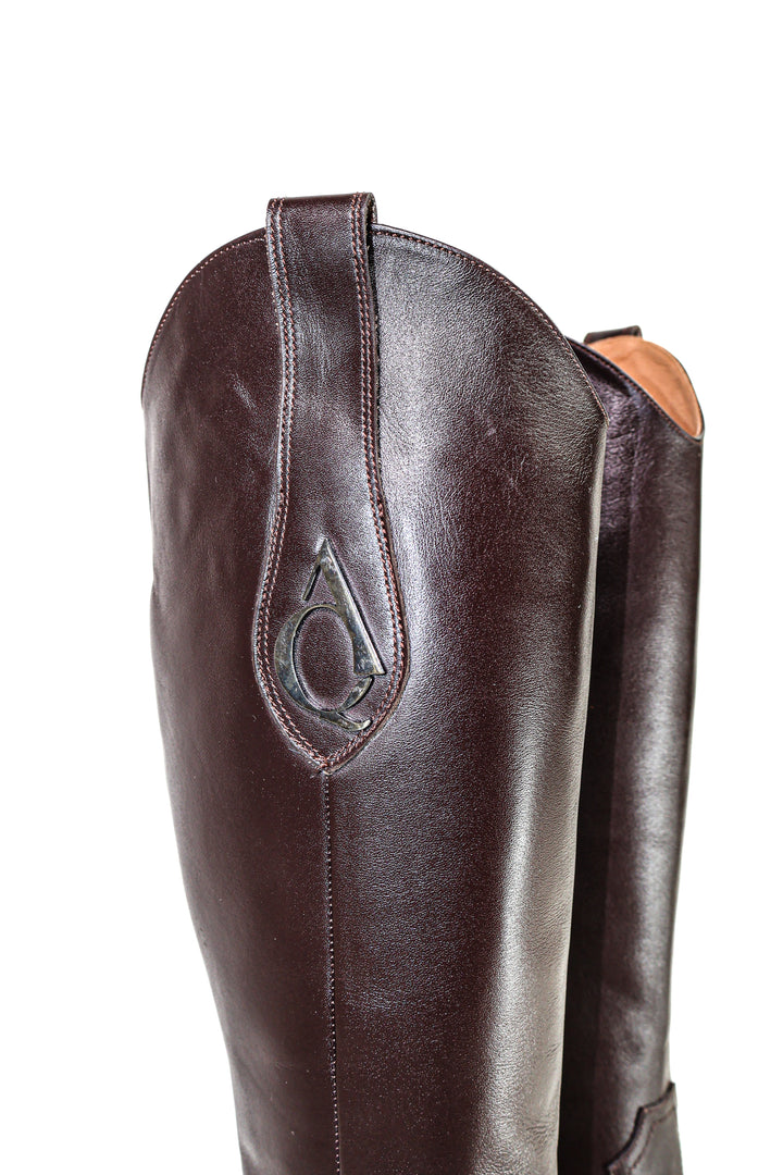 Qafarrin LORVÉN ESPRESSO – Prime-Cut Hakiki Dana Deri Platform Boot