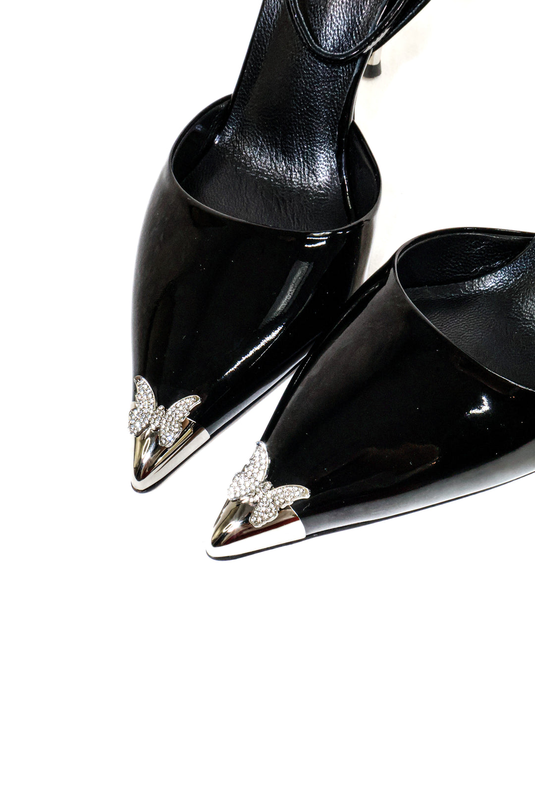 QAFARRIN VENOM – Rugan Prime Cut Hakiki Dana Derisi Ankle Strap Stiletto