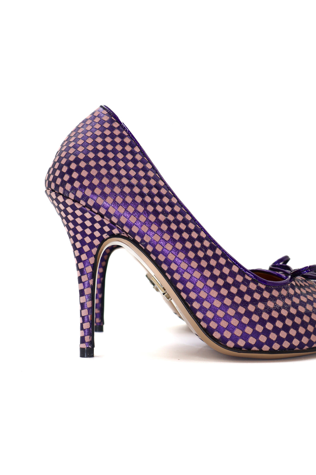 Qafarrin ÉCHELON – Kare Dokulu Hakiki Dana Deri Stiletto