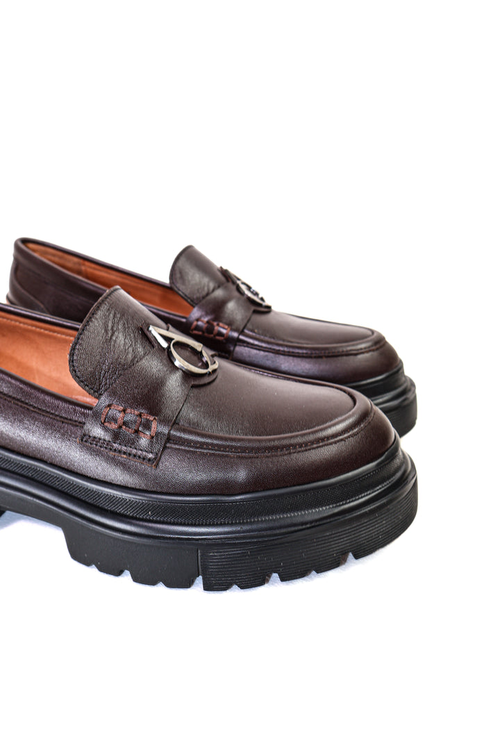Qafarrin RAVEL –Acı Kahve Hakiki Dana Deri Prime Loafer