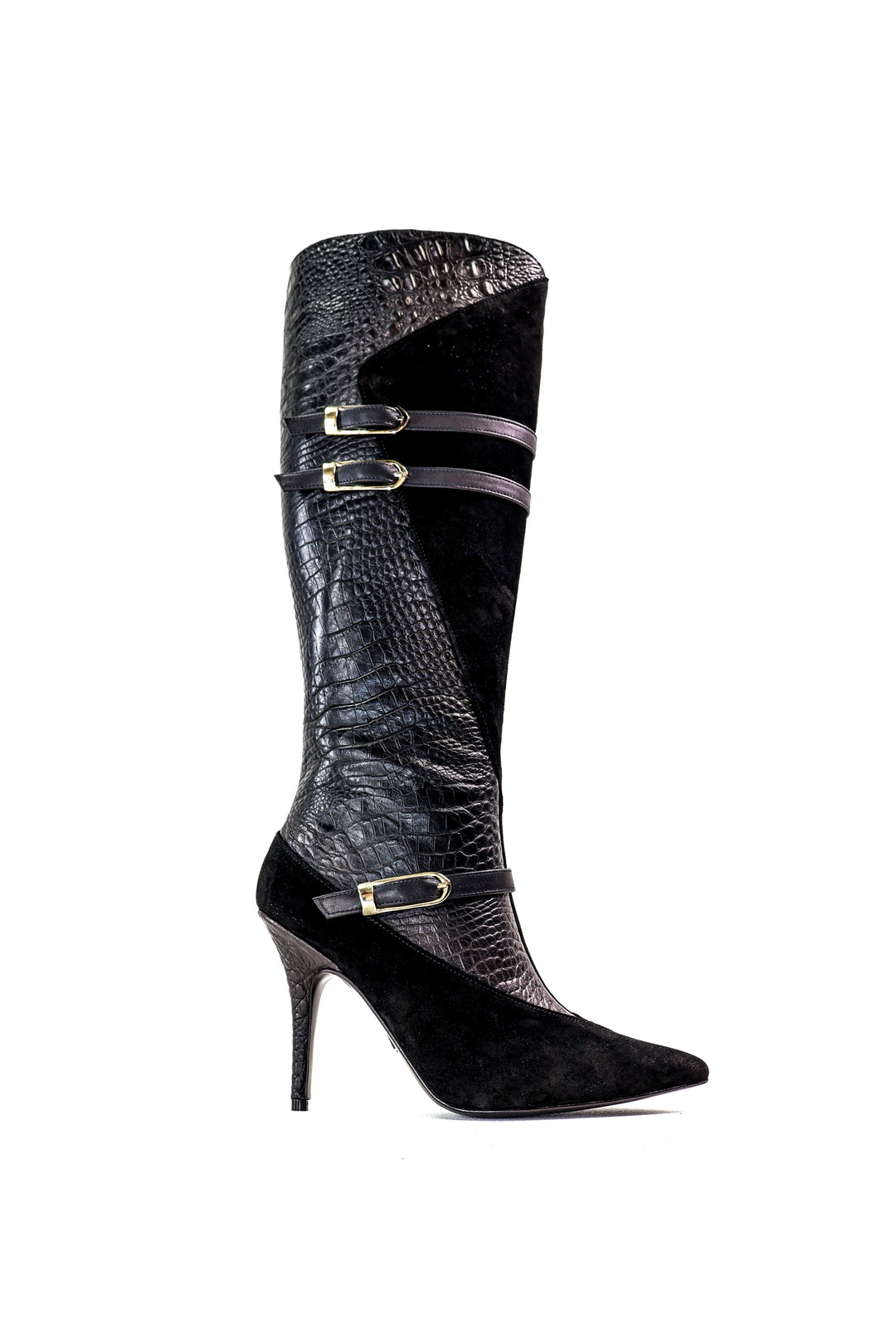 Qafarrin CRAVEN – Atelier-Crafted Noir Couture Çizme