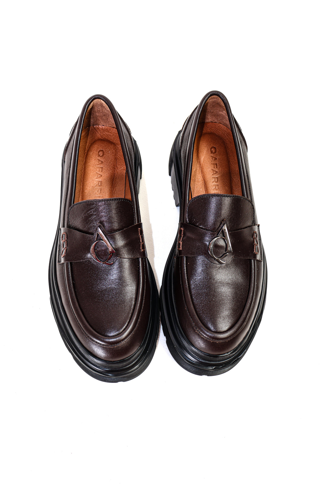 Qafarrin RAVEL –Acı Kahve Hakiki Dana Deri Prime Loafer