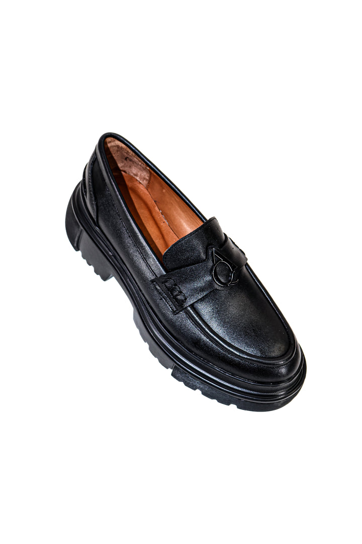 Qafarrin RAVEL – Noir Prime-Cut Hakiki Deri Loafer