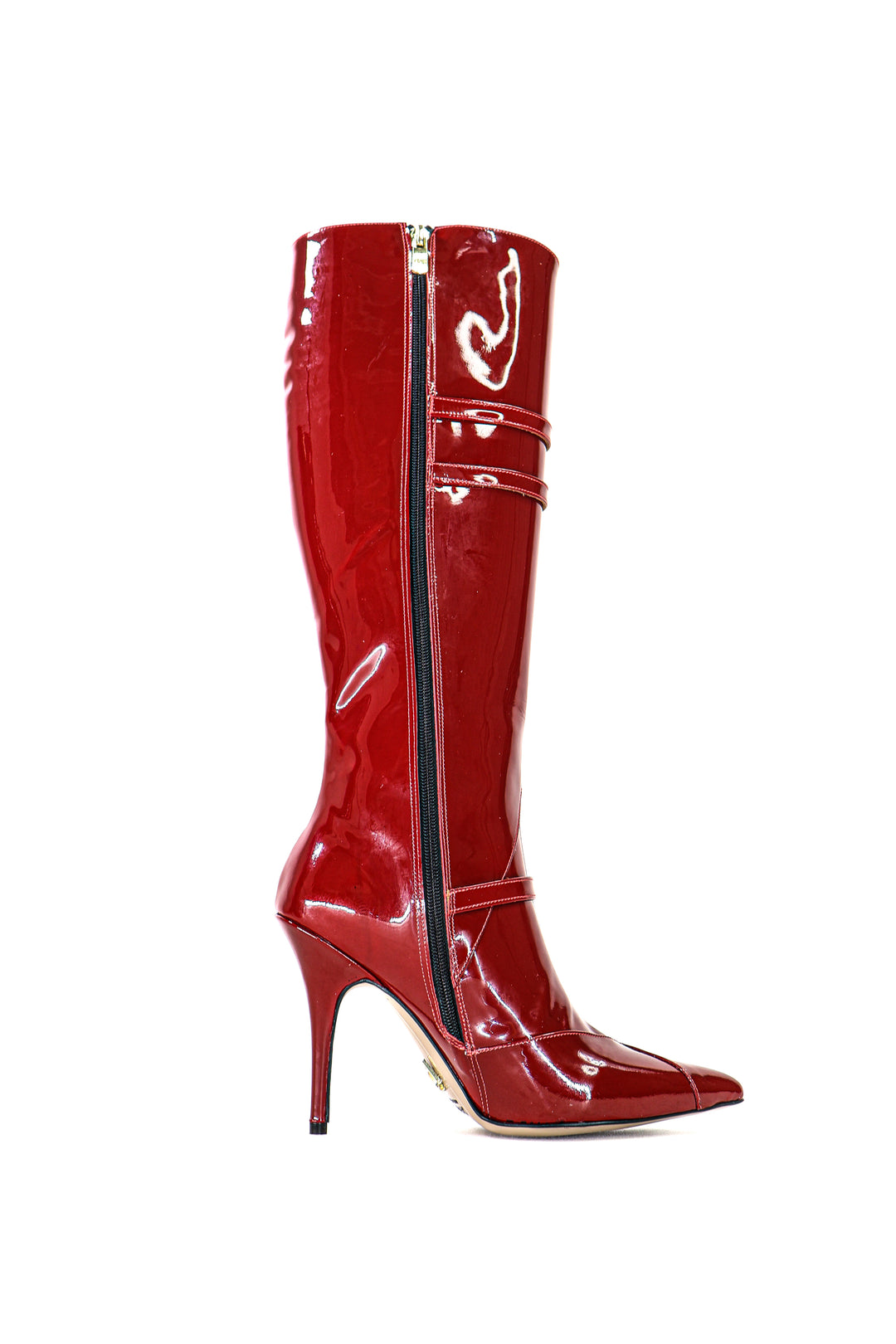 Qafarrin CRAVEN – Atelier-Crafted Rouge Dana Deri Couture Çizme