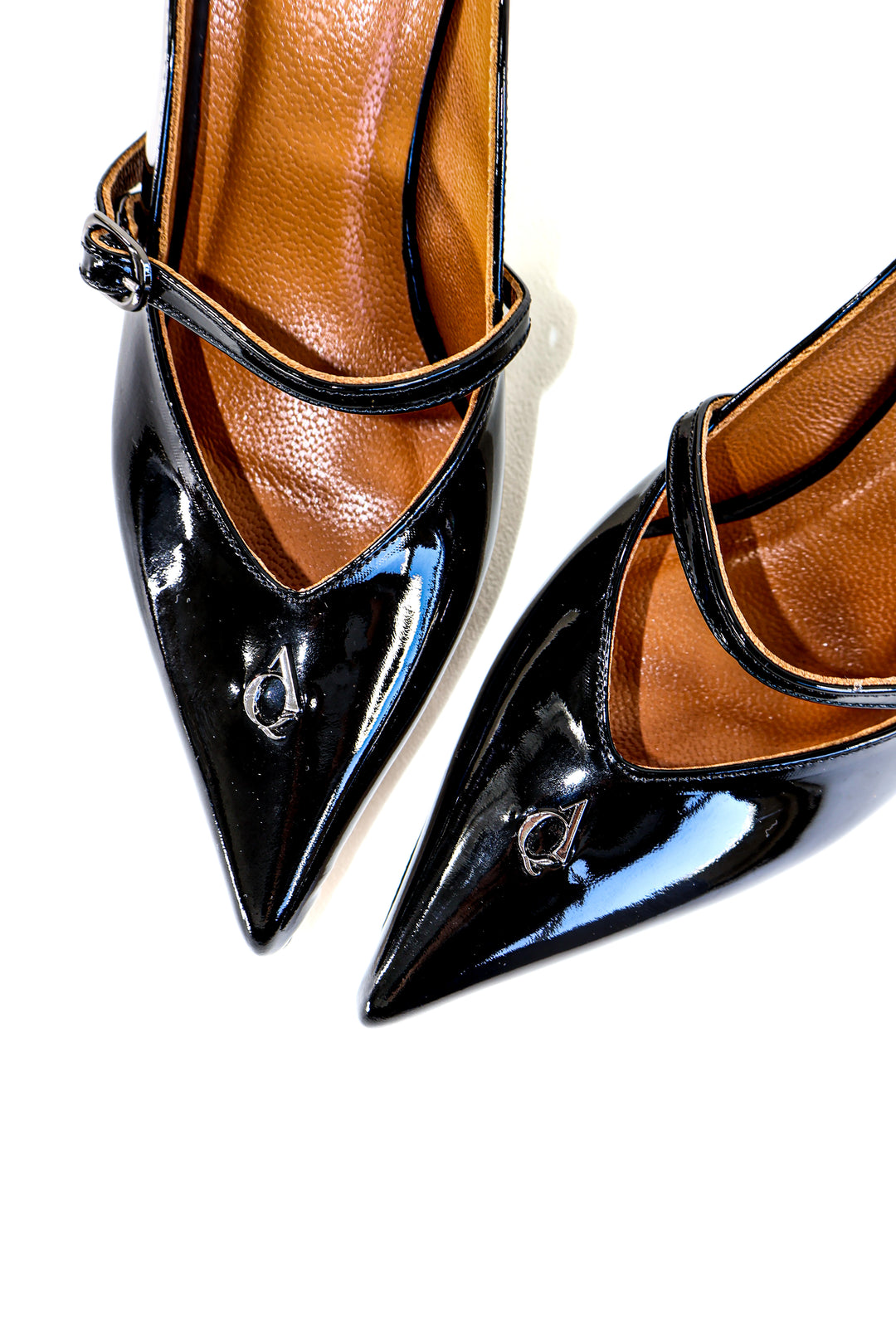 QAFARRIN COLETTE – Noir Rugan Prime Cut Hakiki Dana Deri Mule