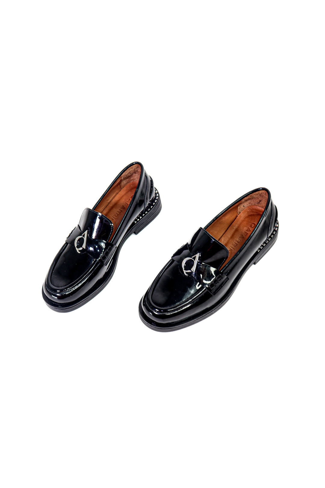 Qafarrin VORLAN – Siyah Rugan Hakiki Dana Deri Prime Loafer