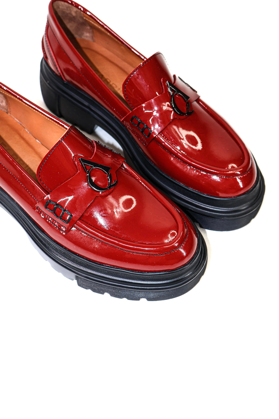 Qafarrin RAVEL – Rouge Prime-Cut Hakiki Dana Deri Loafer