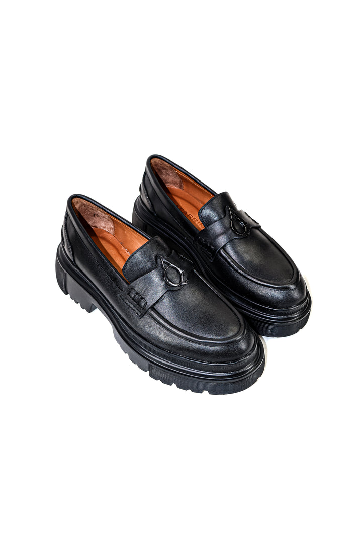 Qafarrin RAVEL – Noir Prime-Cut Hakiki Deri Loafer
