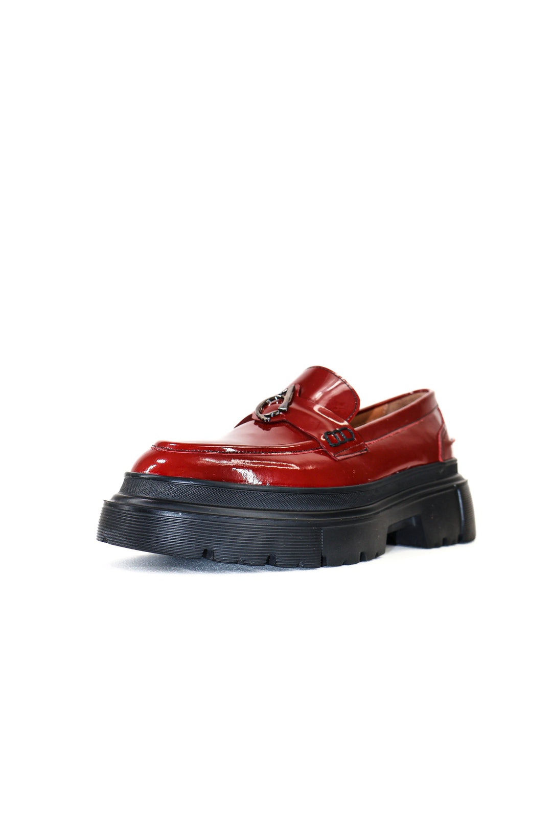Qafarrin RAVEL – Rouge Prime-Cut Hakiki Dana Deri Loafer