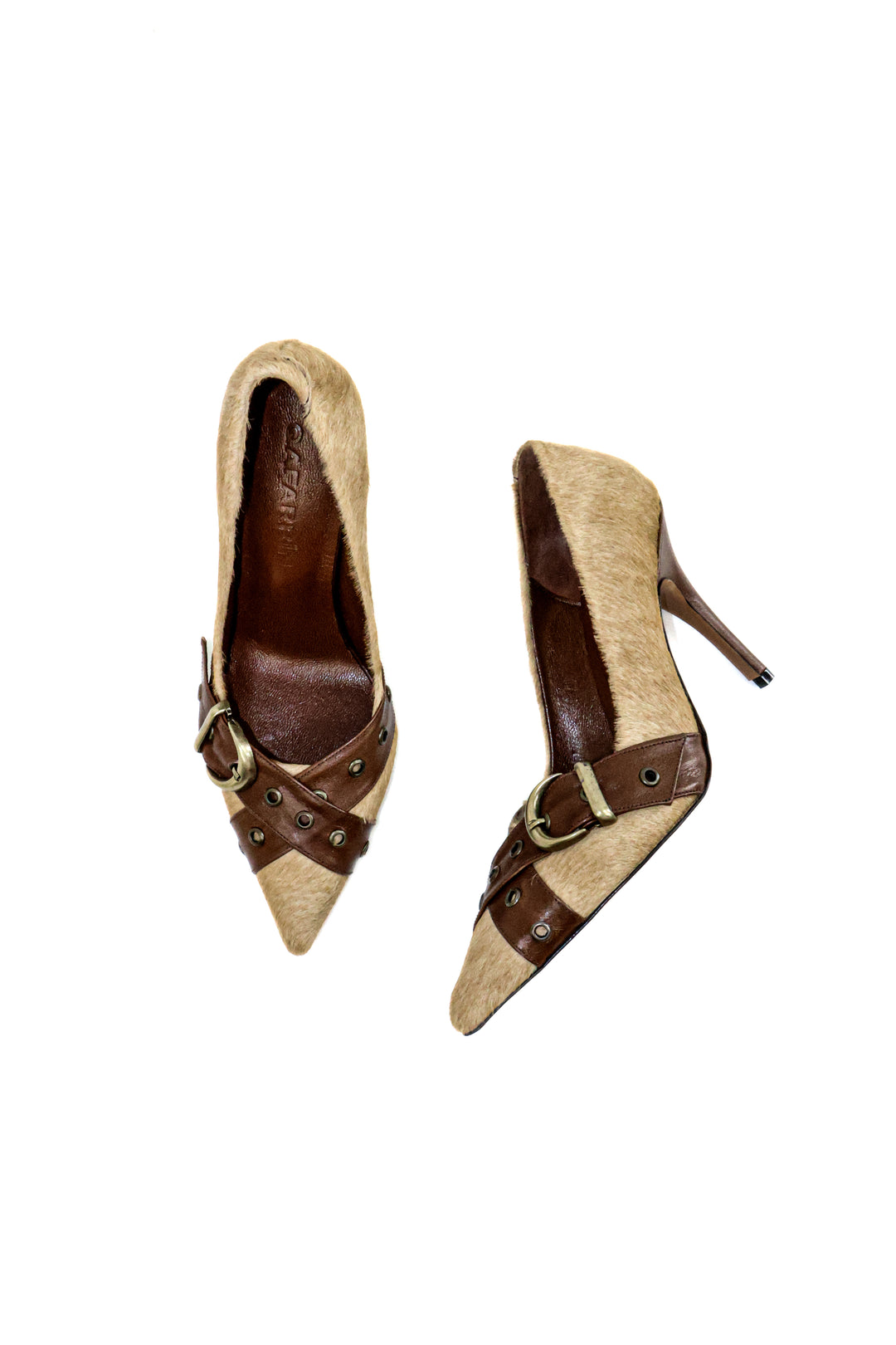 QAFARRIN SAUVA – Sculpted Stiletto Pump