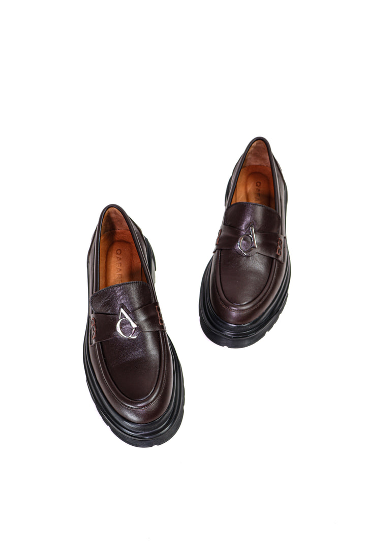 Qafarrin RAVEL –Acı Kahve Hakiki Dana Deri Prime Loafer