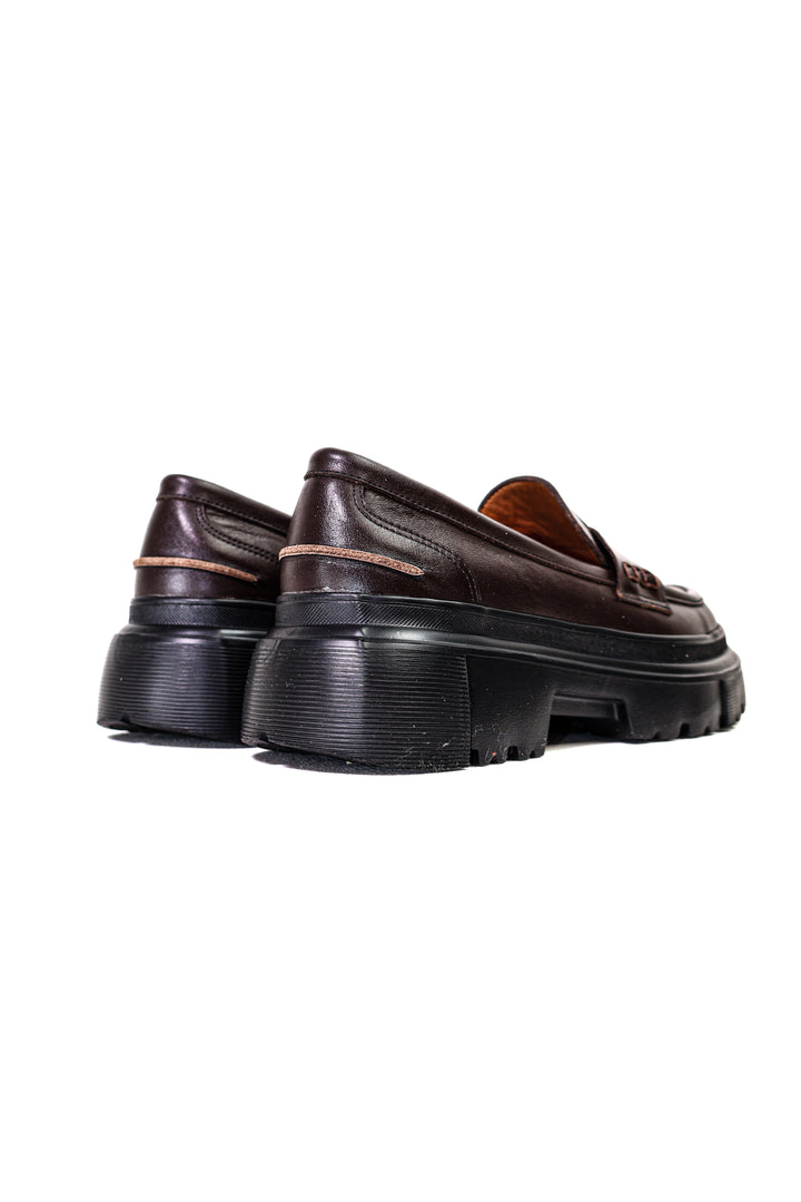 Qafarrin RAVEL –Acı Kahve Hakiki Dana Deri Prime Loafer