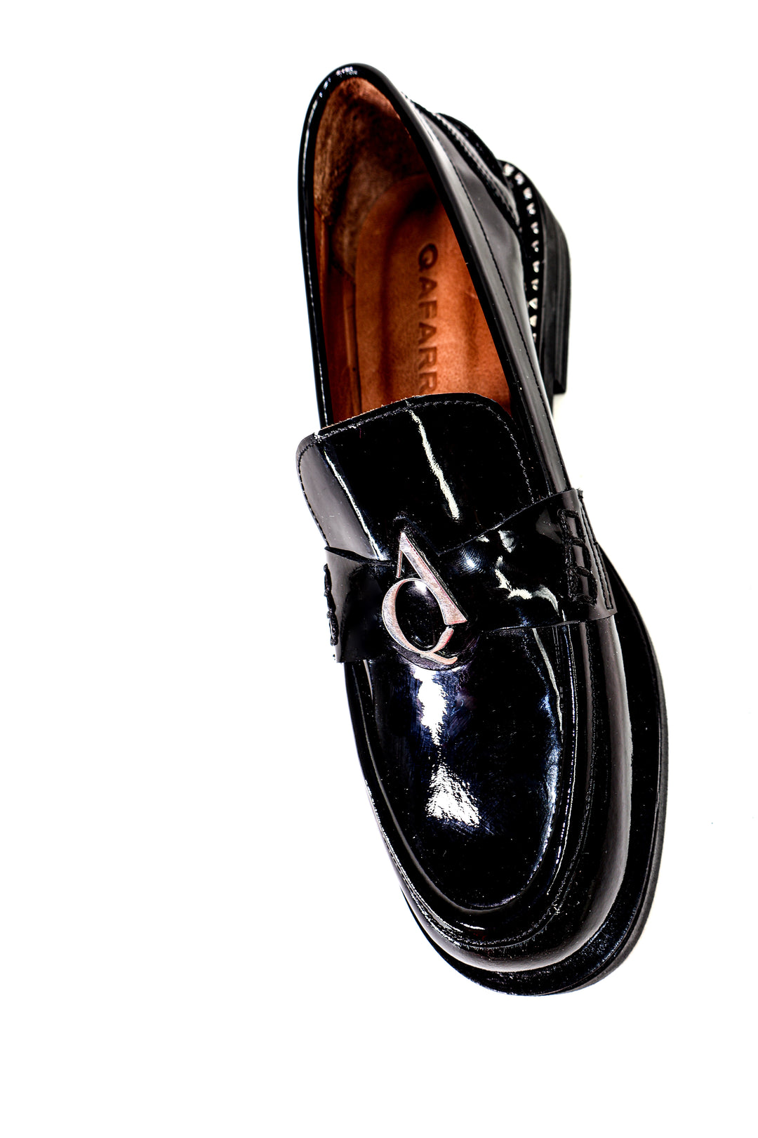 Qafarrin VORLAN – Siyah Rugan Hakiki Dana Deri Prime Loafer