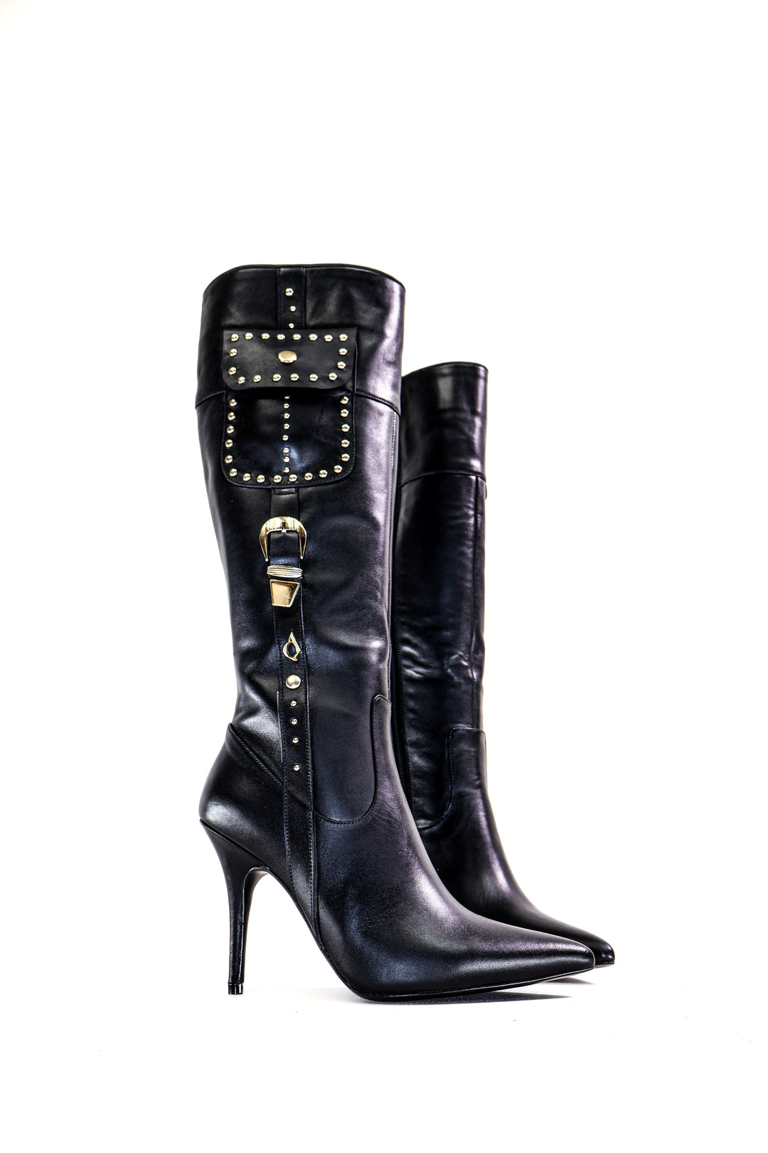 Qafarrin VANGUARD – Atelier-Crafted Noir Couture Çizme