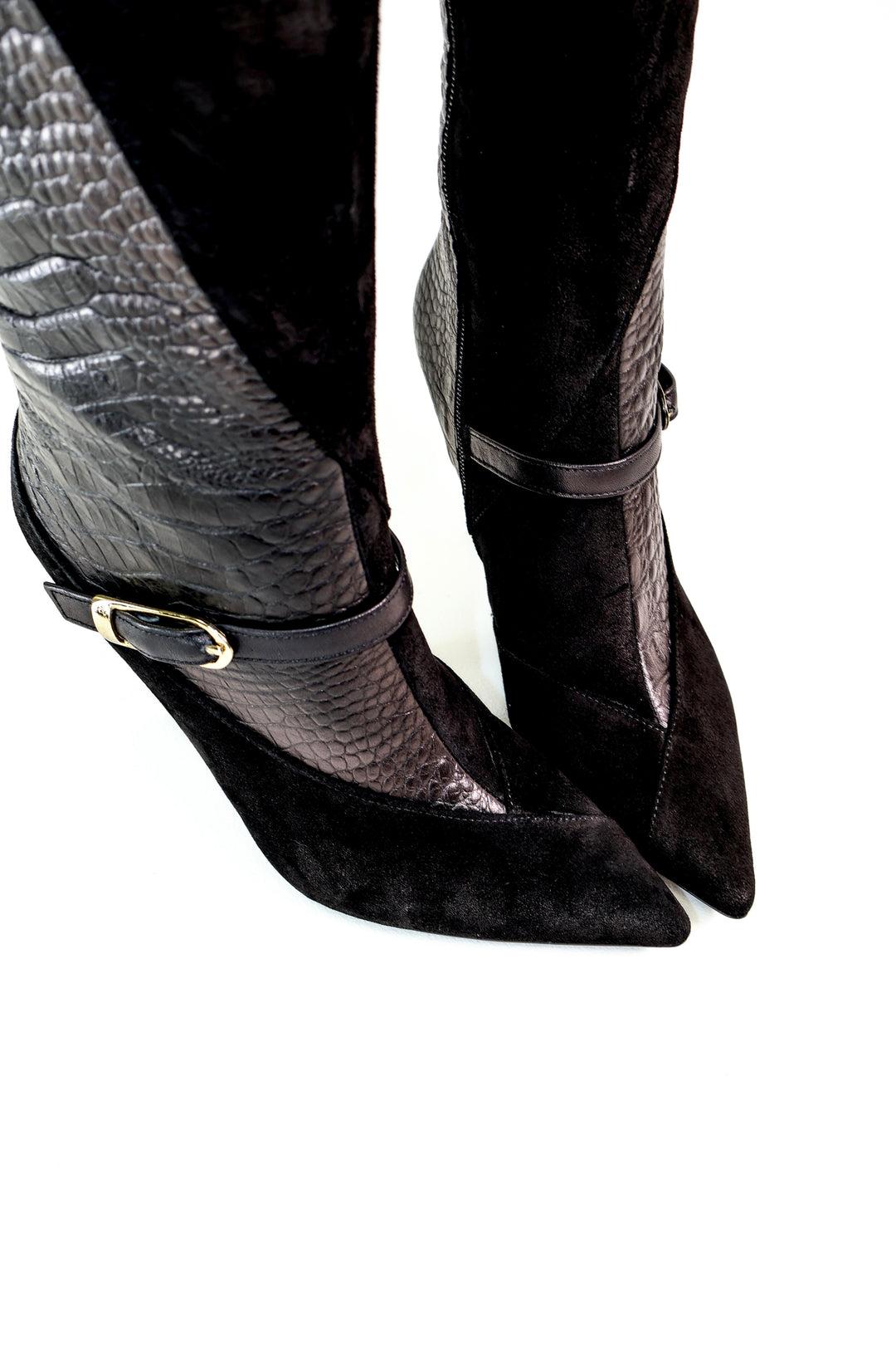 Qafarrin CRAVEN – Atelier-Crafted Noir Couture Çizme