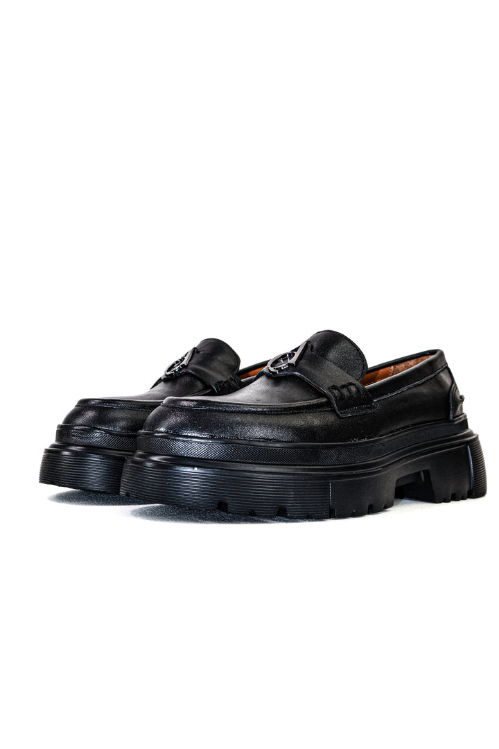 Qafarrin RAVEL – Noir Prime-Cut Hakiki Deri Loafer