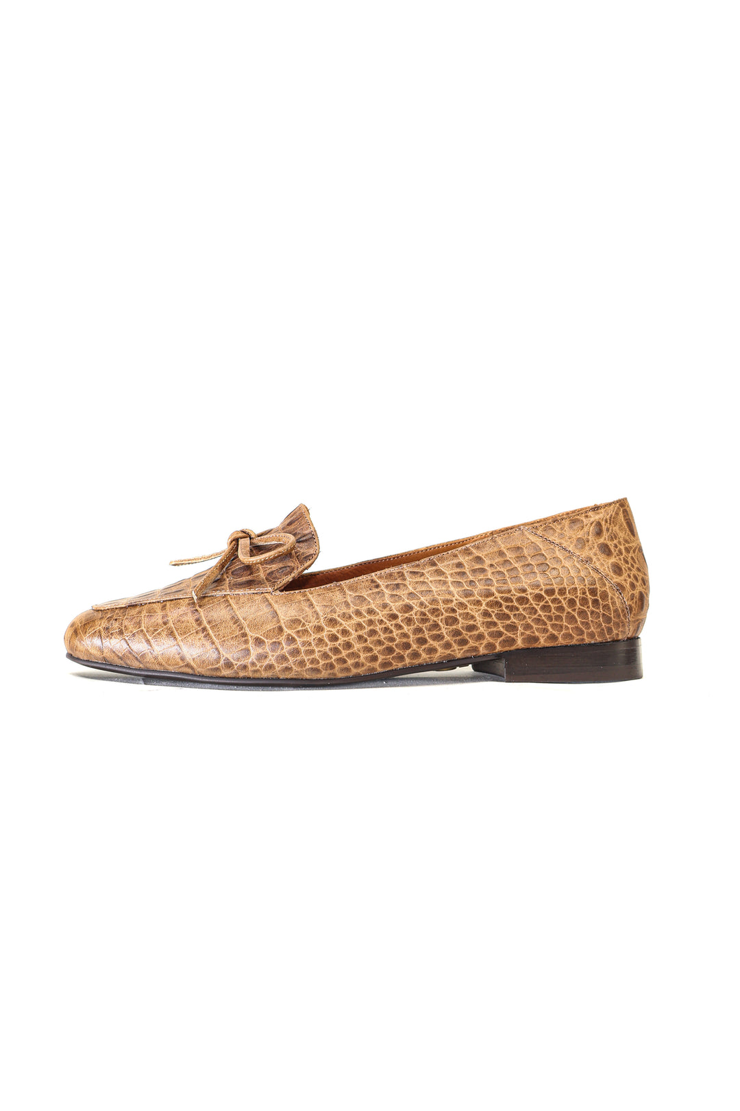 Qafarrin CAVARE – Hakiki Dana Derisi Camel Loafer
