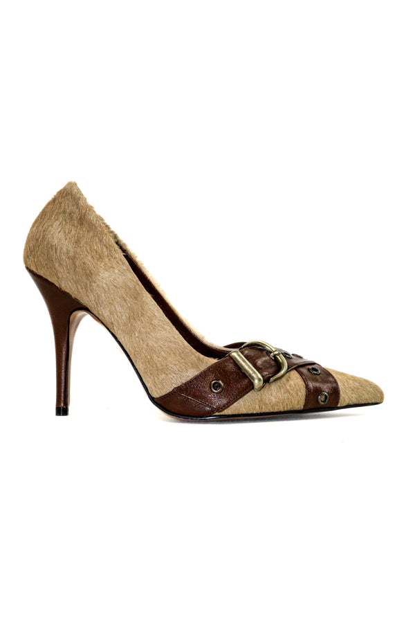 QAFARRIN SAUVA – Sculpted Stiletto Pump