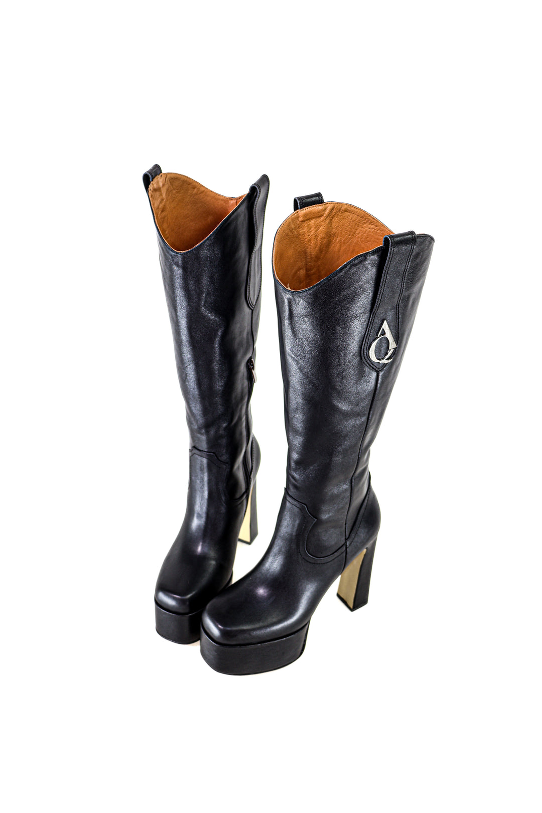 Qafarrin LORVÉN NOIR – Prime-Cut Hakiki Deri Platform Boot