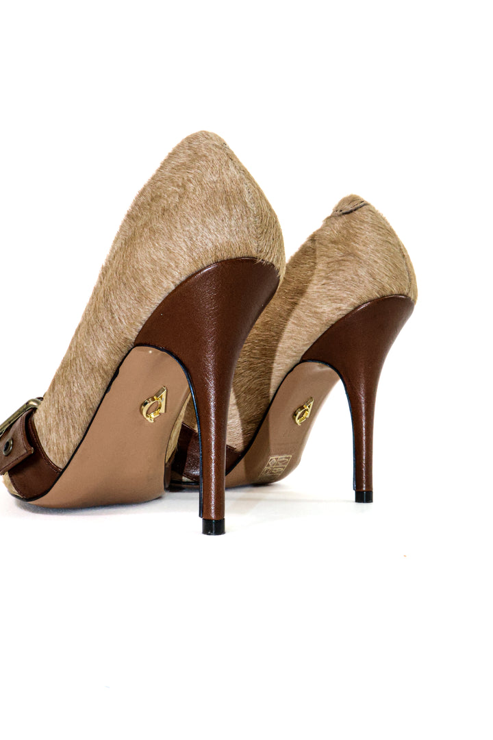 QAFARRIN SAUVA – Sculpted Stiletto Pump