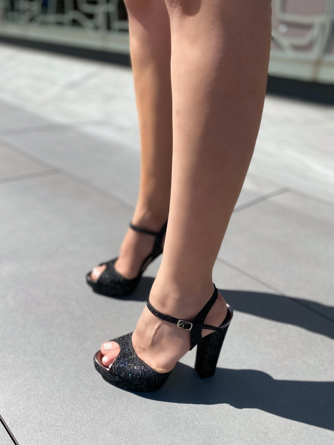 Jogger Siyah Platform Ayakkabı