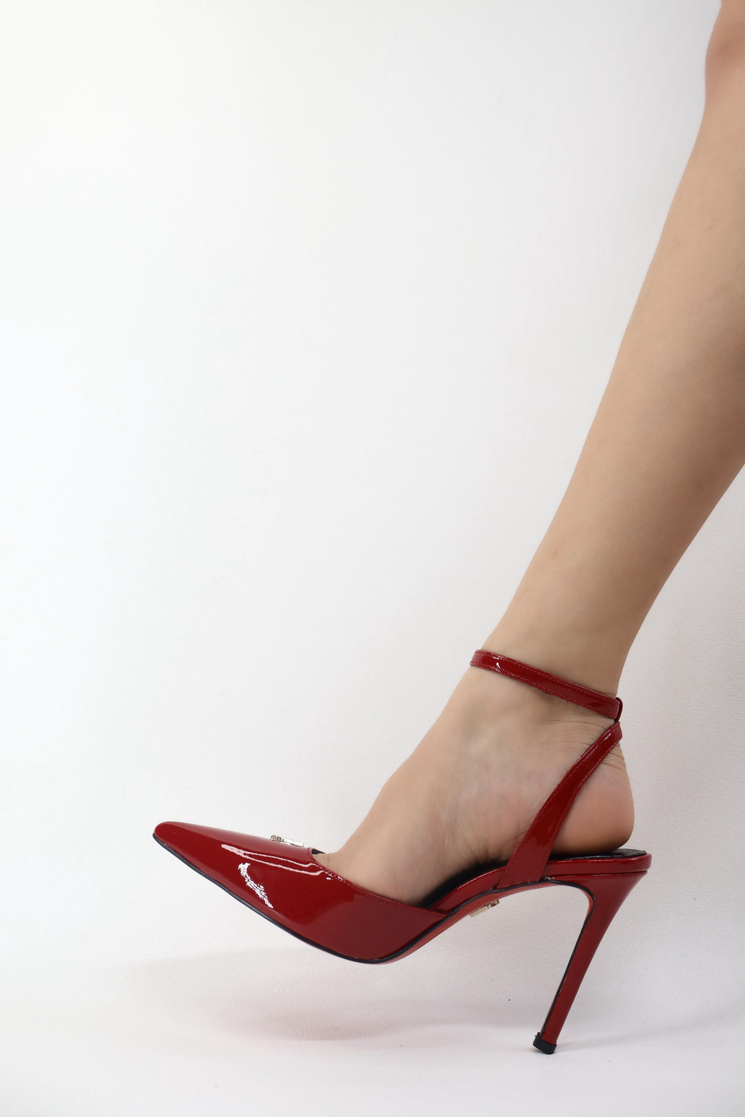 Qafarrin AMBRÉA RUBY – Hakiki Dana Deri Slingback Stiletto